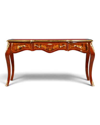 Prächtiger Louis XV Stil Schreibtisch French Desk Antik Stil Bürotisch