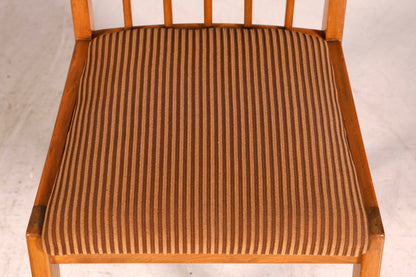 G228 Finish 6x Schlichte Mid Century Stühle Retro Stuhlset Danish Design Küchenstühle Esszimmer Stühle (Kopie)