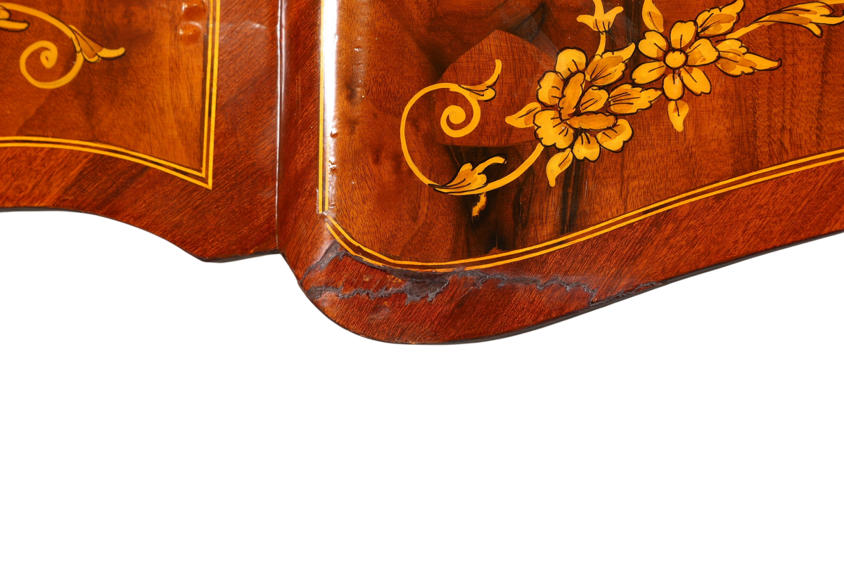 Prächtiger Louis XV Stil Schreibtisch French Desk Antik Stil Bürotisch