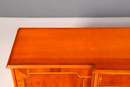 Wunderschönes Original Heldense Sideboard Eibe Englisch Buffetschrank Kommode Antik Schrank Vintage
