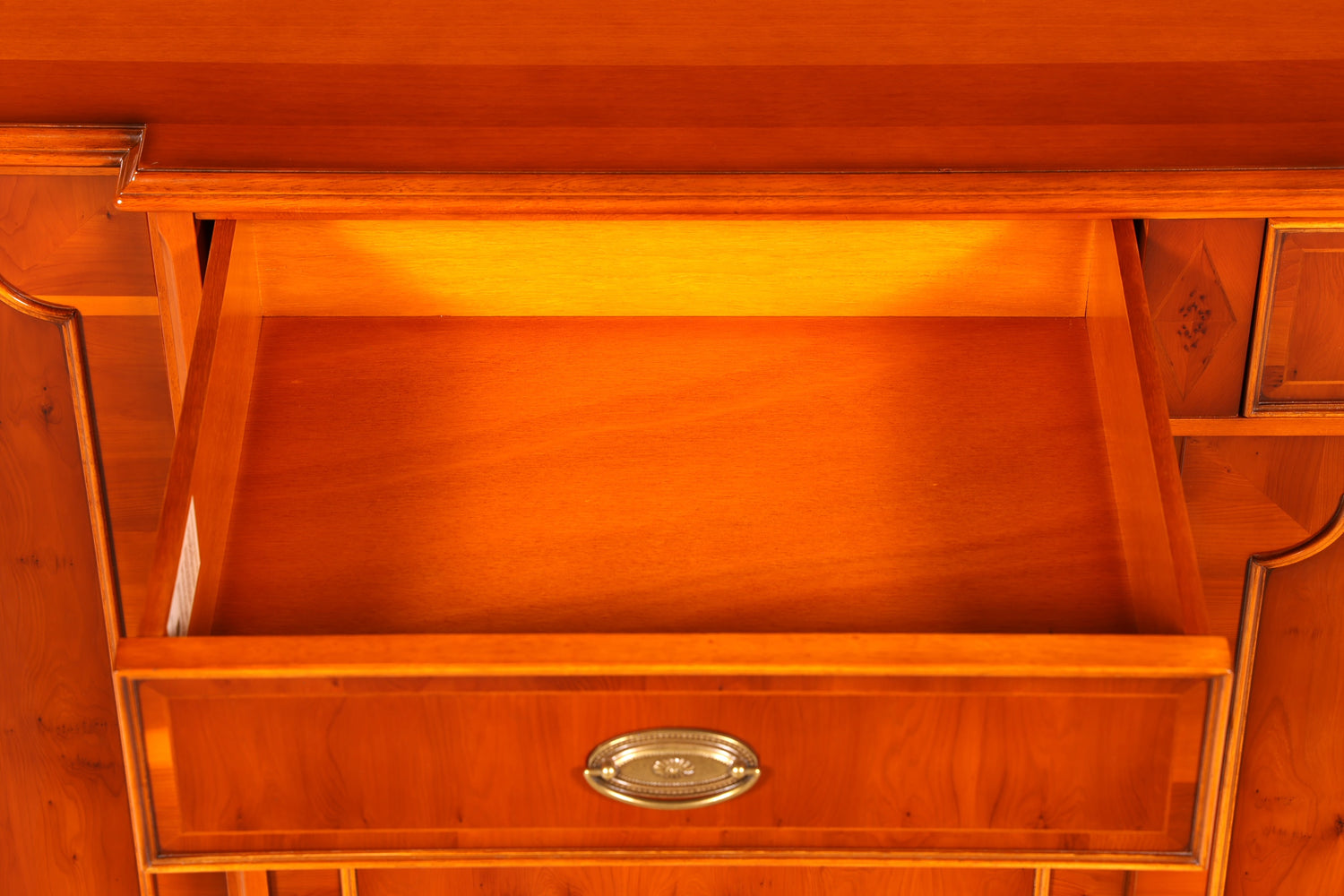 Wunderschönes Original Heldense Sideboard Eibe Englisch Buffetschrank Kommode Antik Schrank Vintage