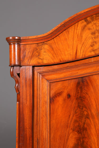 Edler Louis Philippe Schrank Antik Gründerzeit Kleiderschrank Wäscheschrank um 1880