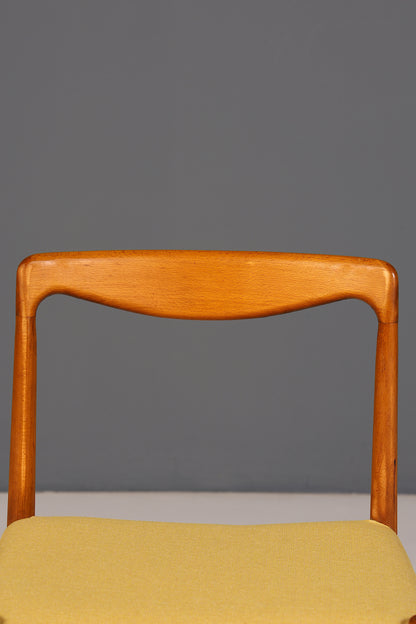 Wunderschöner Mid Century Teak Holz Stuhl Retro Stuhl Danish Design Küchenstuhl Sekretär Stuhl