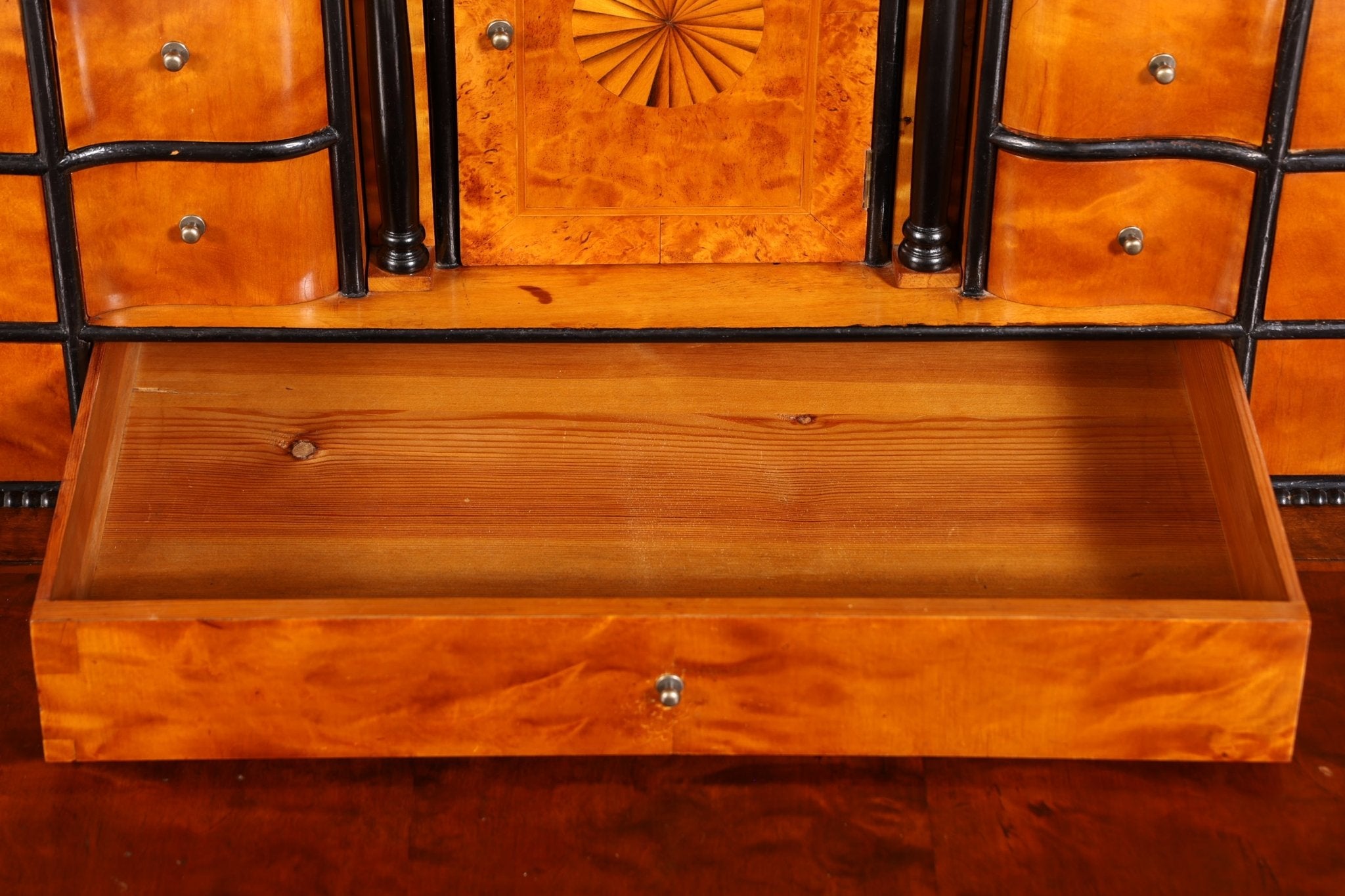 Wunderschöner Original Biedermeier Sekretär um 1860 Kommode Antik Bürokommode