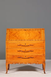 Edler Sekretär um 1930 Büro Kommode echt Holz Sekretär Schreibtisch Kommode