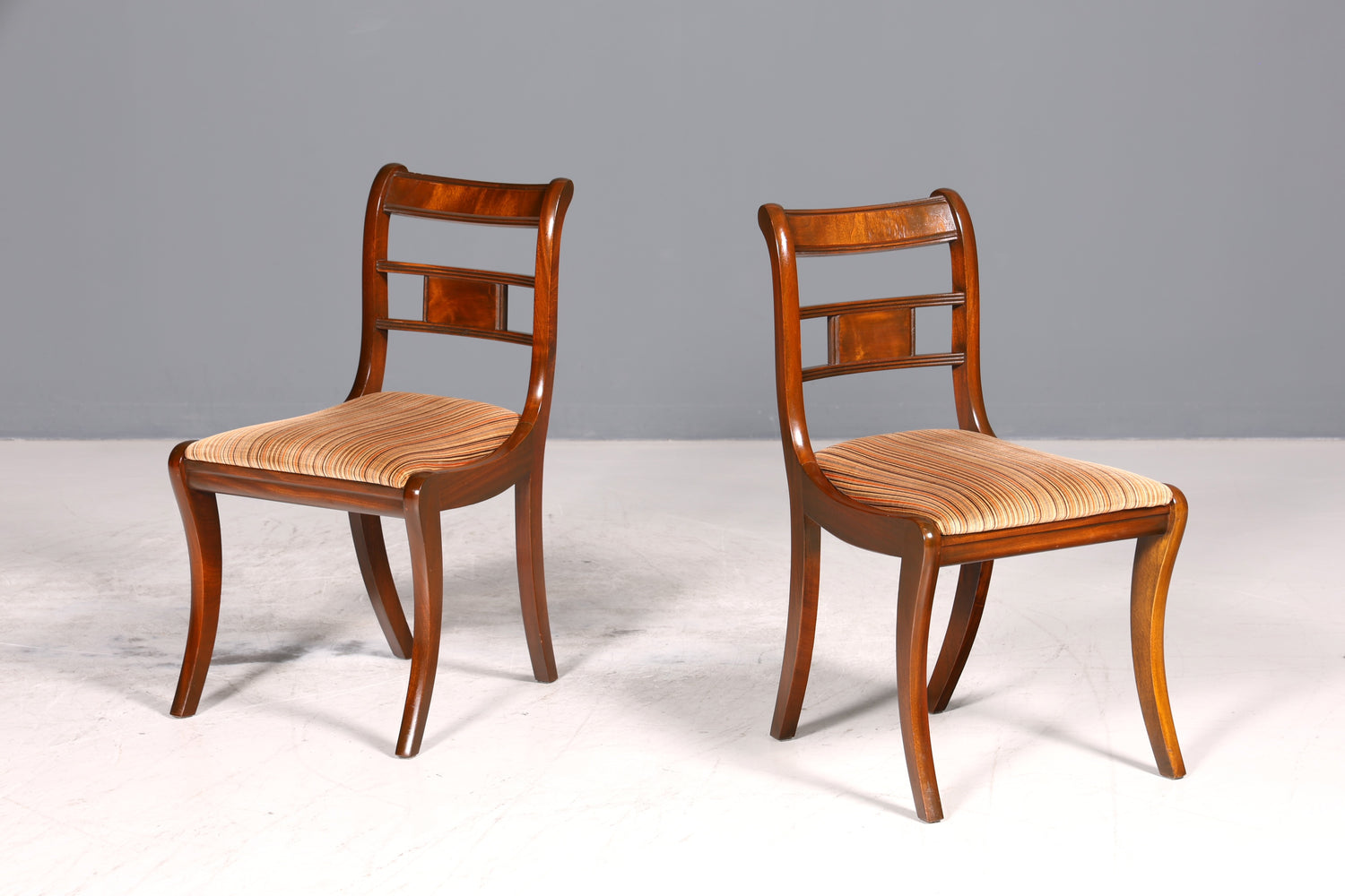 F137 Finish 2v2 Wunderschöner Englischer Stuhl UK Küchenstuhl Antik Stil Sekretär Stuhl Polsterstuhl