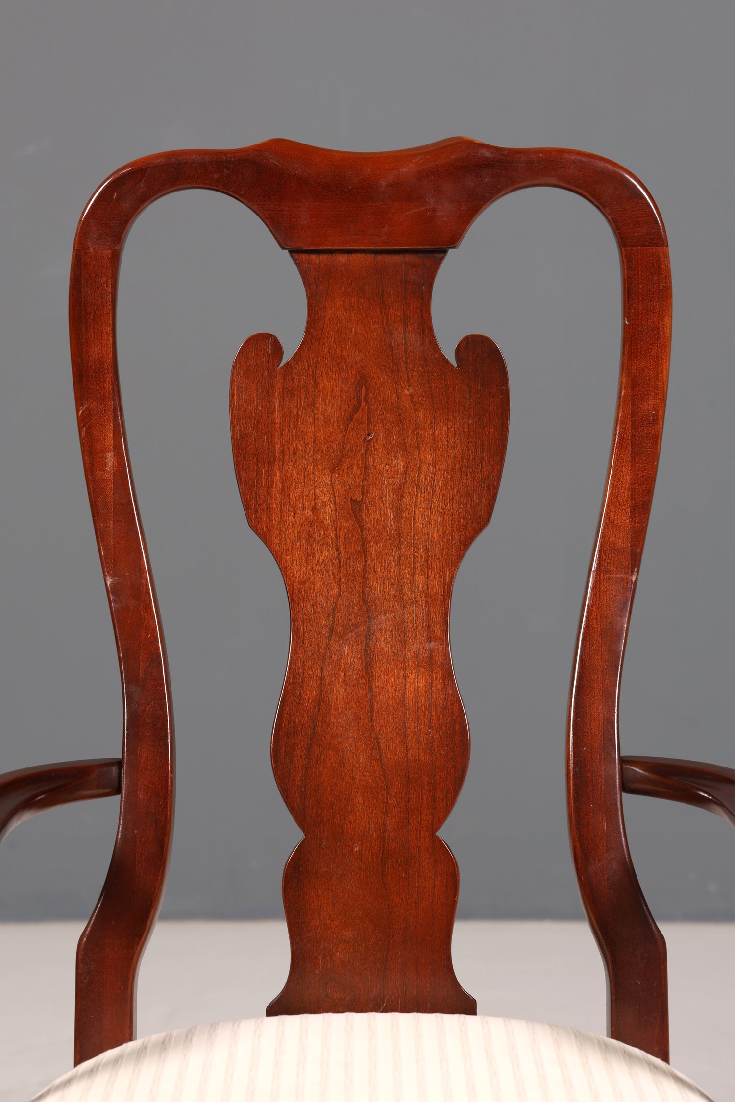 F140 Finish 2v2 DREXEL Wunderschöner Englischer Stuhl UK Küchenstuhl Antik Stil Sekretär Stuhl Polsterstuhl