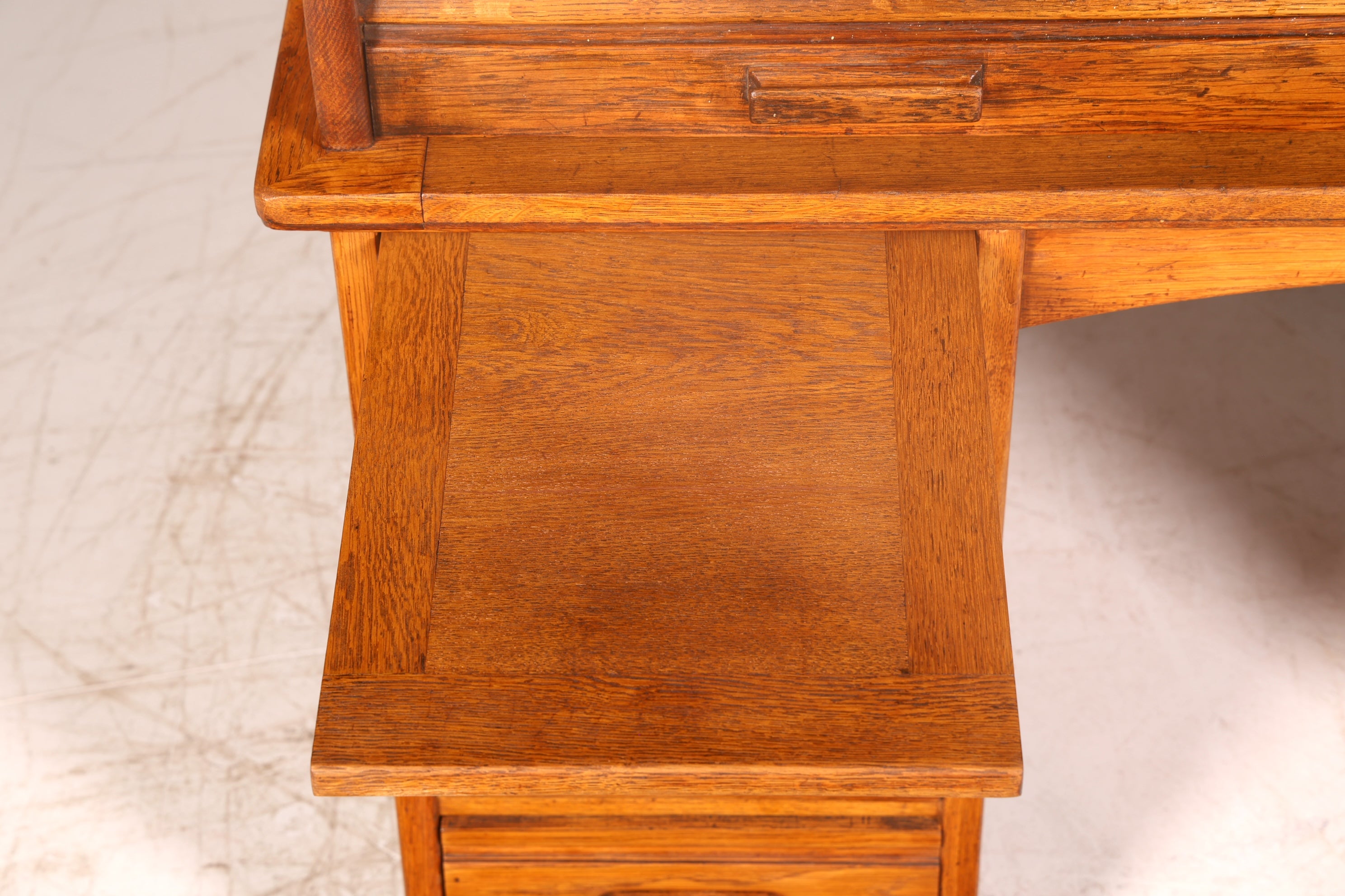 Wunderschöner Sekretär im Bauhaus Stil Rollladen Sekretär Art Deco Schreibtisch Office Table Vintage