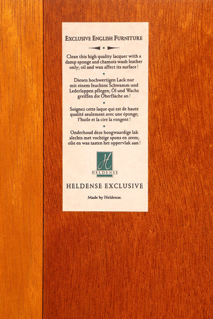 Wunderschöne Original Heldense Eckvitrine Eibe Englisch Antik Echt Holz Schrank Eckschrank Glasvitrine Vintage