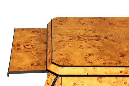 Wunderschöner Art Deco Stil Schreibtisch Bürotisch Antik Stil Birke Office Desk