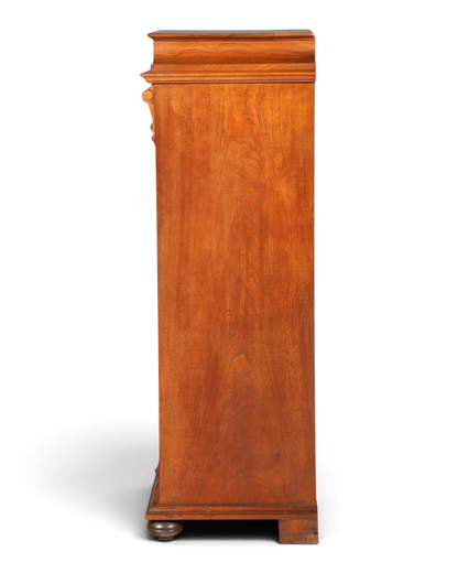 Stilvoller Gründerzeit Sekretär Vertiko Highboard Louis Philippe Chiffoniere Kommode um 1880