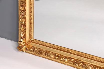 Beeindruckender XXL Prunk Barock Stil Standspiegel Antik Stil Gold Ornament Flurspiegel Spiegel