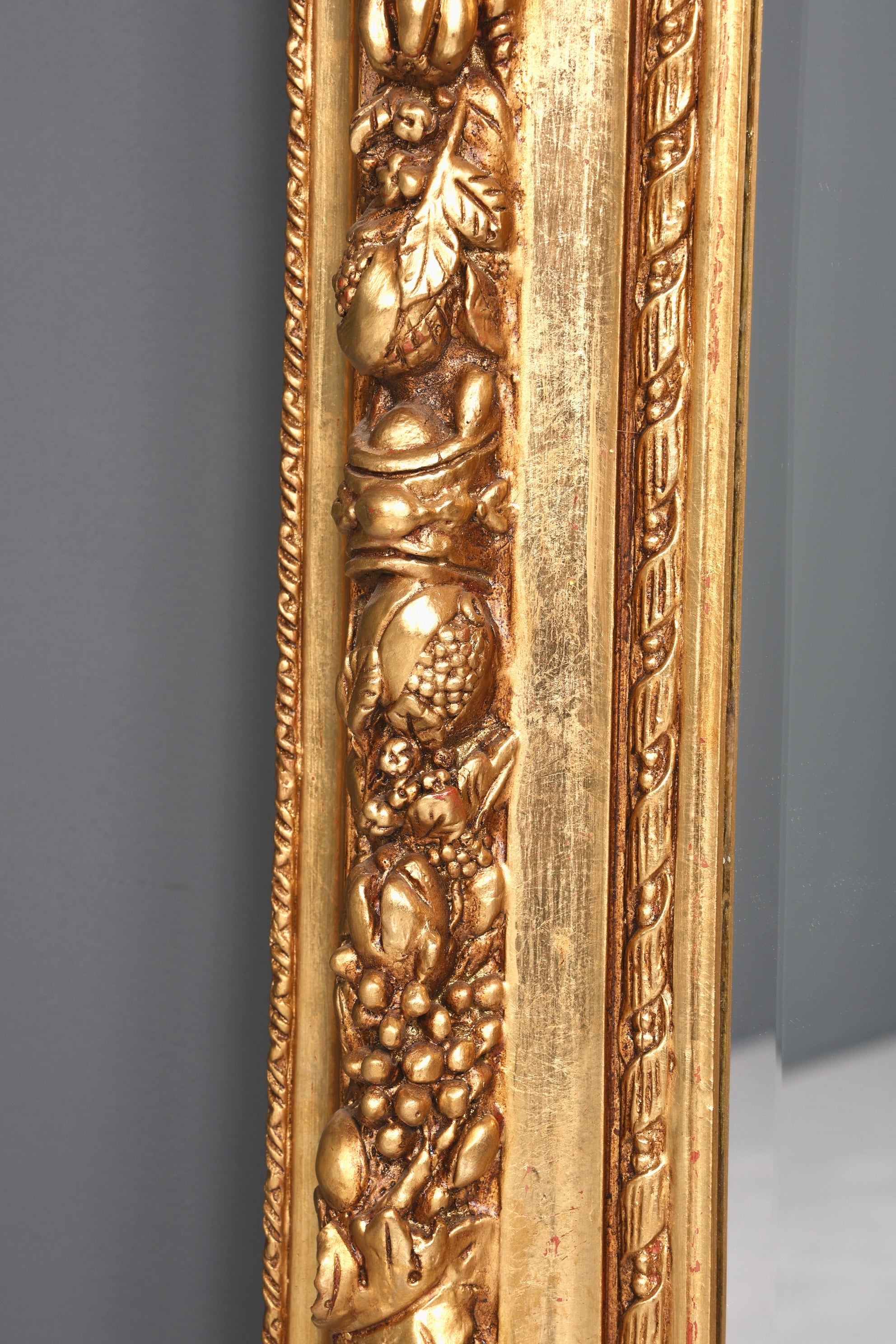 Beeindruckender XXL Prunk Barock Stil Standspiegel Antik Stil Gold Ornament Flurspiegel Spiegel