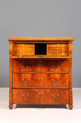 Wunderschöner Gründerzeit Sekretär Vertiko Highboard Jugendstil Kommode Schrank um 1880