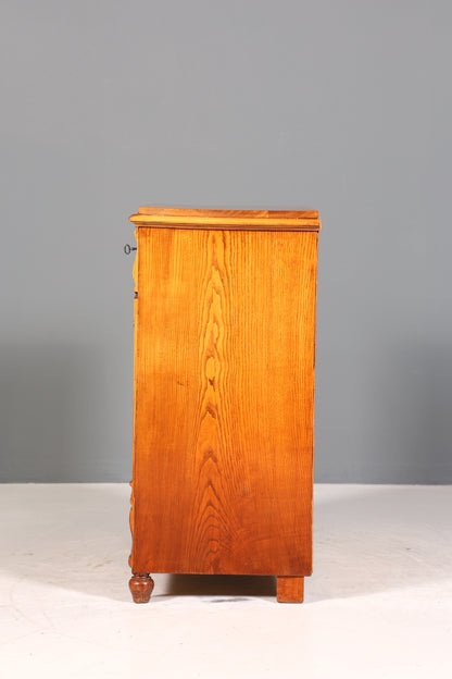 Wunderschöner Gründerzeit Sekretär Vertiko Highboard Jugendstil Kommode Schrank um 1880