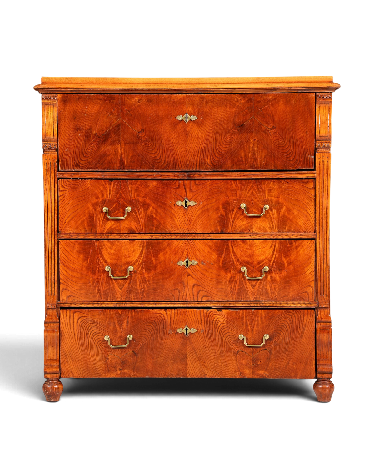 Wunderschöner Gründerzeit Sekretär Vertiko Highboard Jugendstil Kommode Schrank um 1880