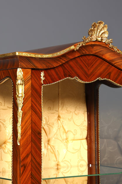 Fantastic baroque style display cabinet, antique style collector&