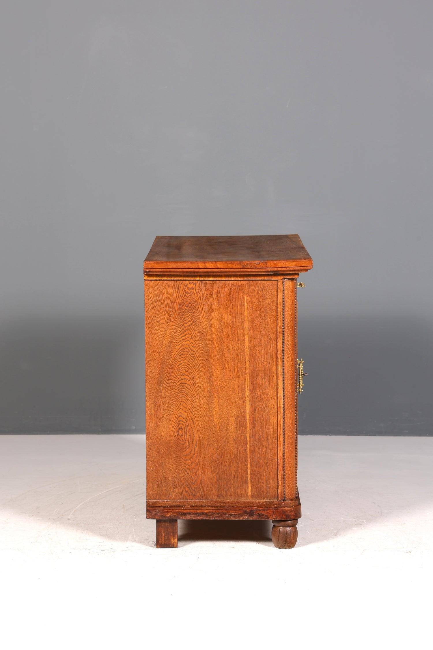 Beautiful Art Nouveau chest of drawers, sideboard, antique oak cabinet, Gründerzeit hallway chest of drawers