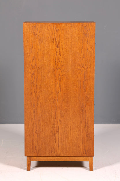 Wunderschöner Mid Century Aktenschrank Kommode Vintage Bauhaus Apothekerschrank Retro Schubladenkommode