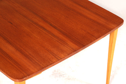 Traumhafter Mid Century Esstisch ausziehbarer Danish Design Teak Holz Küchentisch Esszimmer Tisch