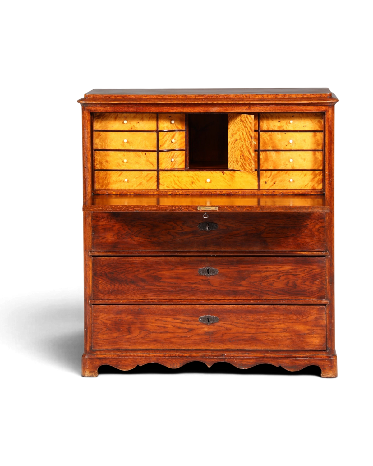Traumhafter Louis Philippe Sekretär um 1880 Biedermeier Antik Schrank Chiffoniere Kommode