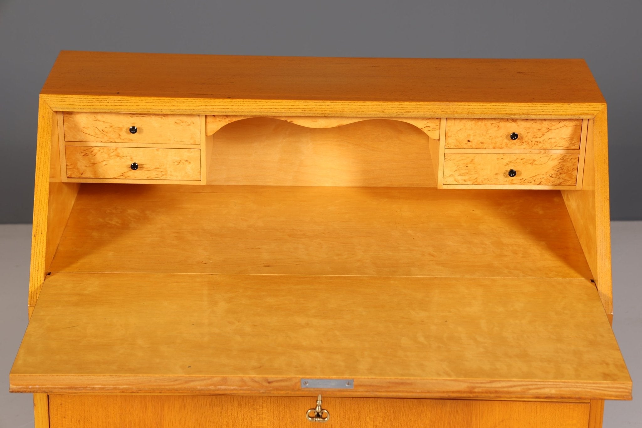 Stilvolle Mid Century Sekretär Danish Design Retro Büro Schrank Vintage Büro Kommode