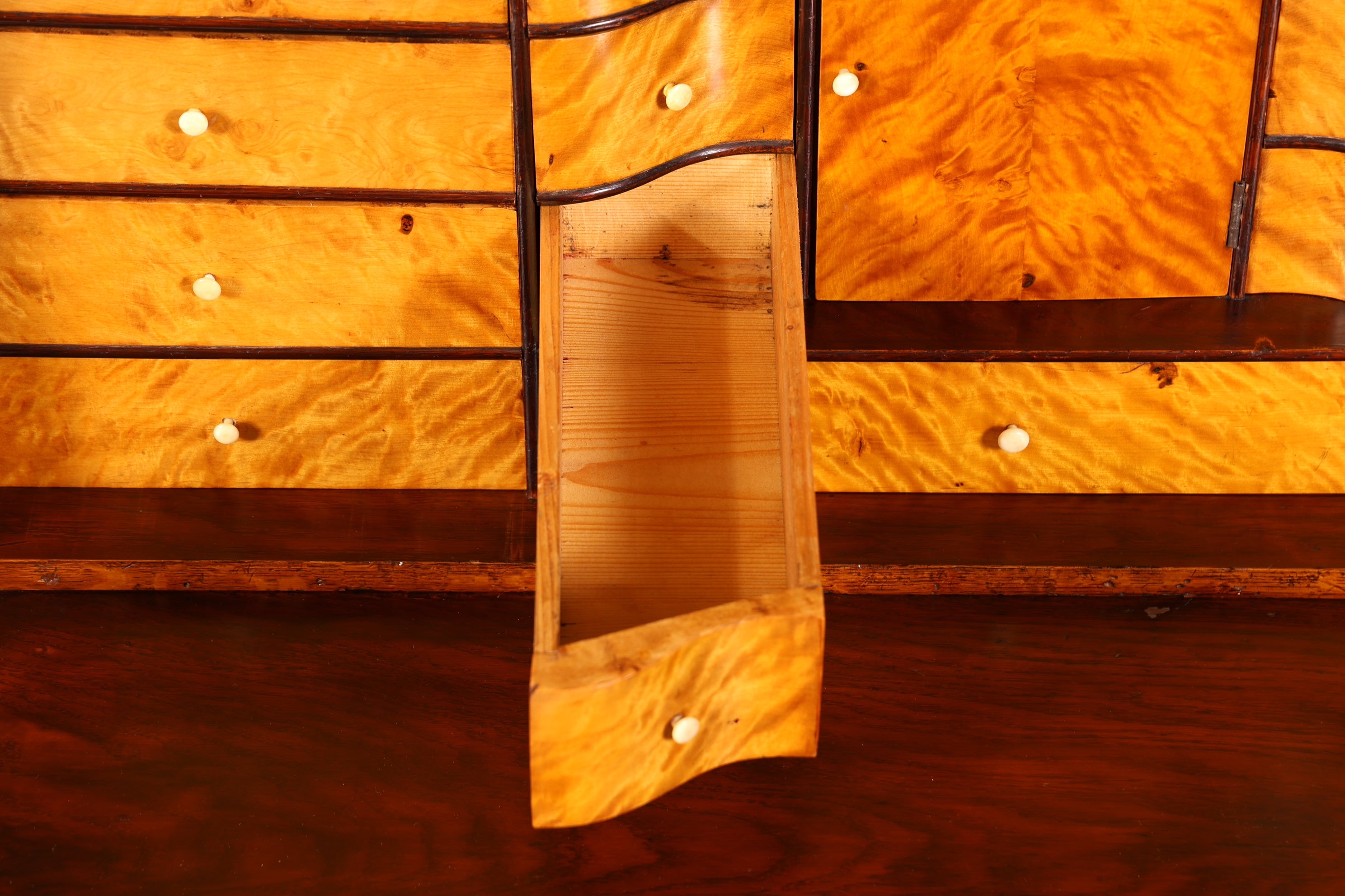 Traumhafter Louis Philippe Sekretär um 1880 Biedermeier Antik Schrank Chiffoniere Kommode