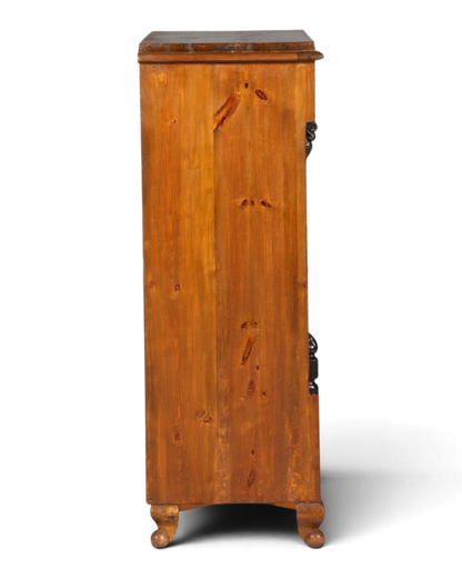 Wunderschöner Antik Sekretär um 1900 Vertiko Weichholz Kommode Landhaus Schreibkommode