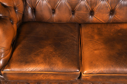 Wunderschönes Original Chesterfield Centurion Sofa 3- Sitzer echt Leder Couch