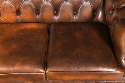 Wunderschönes Original Chesterfield Centurion Sofa 3- Sitzer echt Leder Couch