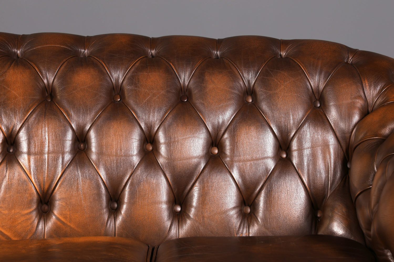 Wunderschönes Original Chesterfield Centurion Sofa 3- Sitzer echt Leder Couch