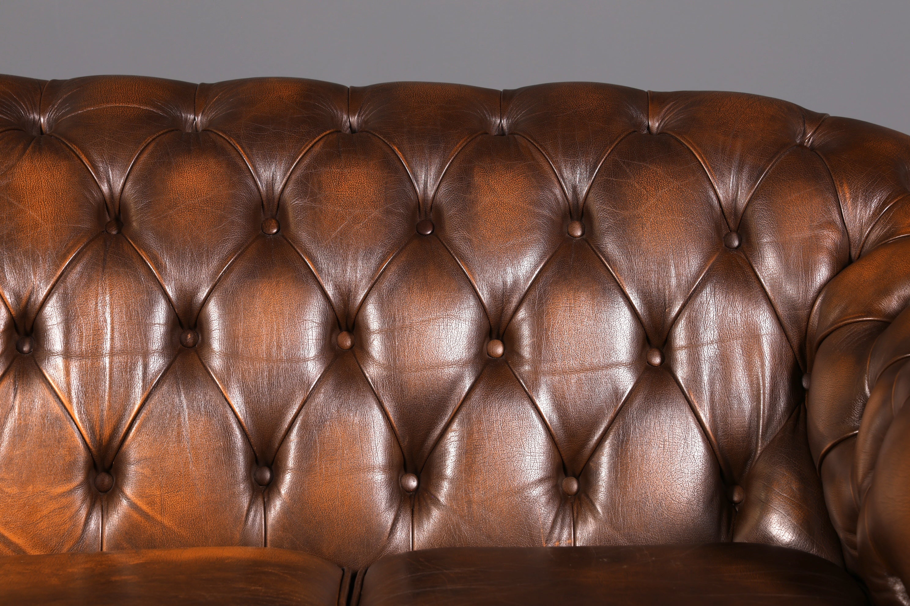 Wunderschönes Original Chesterfield Centurion Sofa 3- Sitzer echt Leder Couch