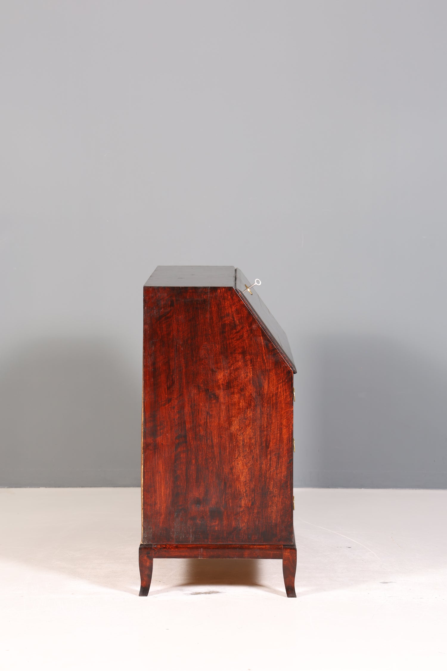 Wunderschöner Original Biedermeier Sekretär um 1860 Englisch Kommode Antik Bürokommode