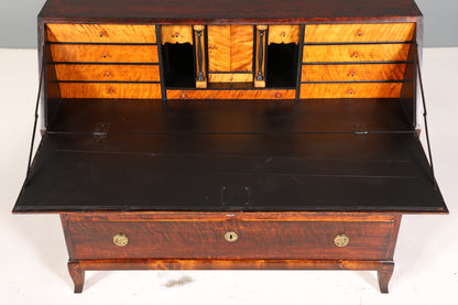 Wunderschöner Original Biedermeier Sekretär um 1860 Englisch Kommode Antik Bürokommode