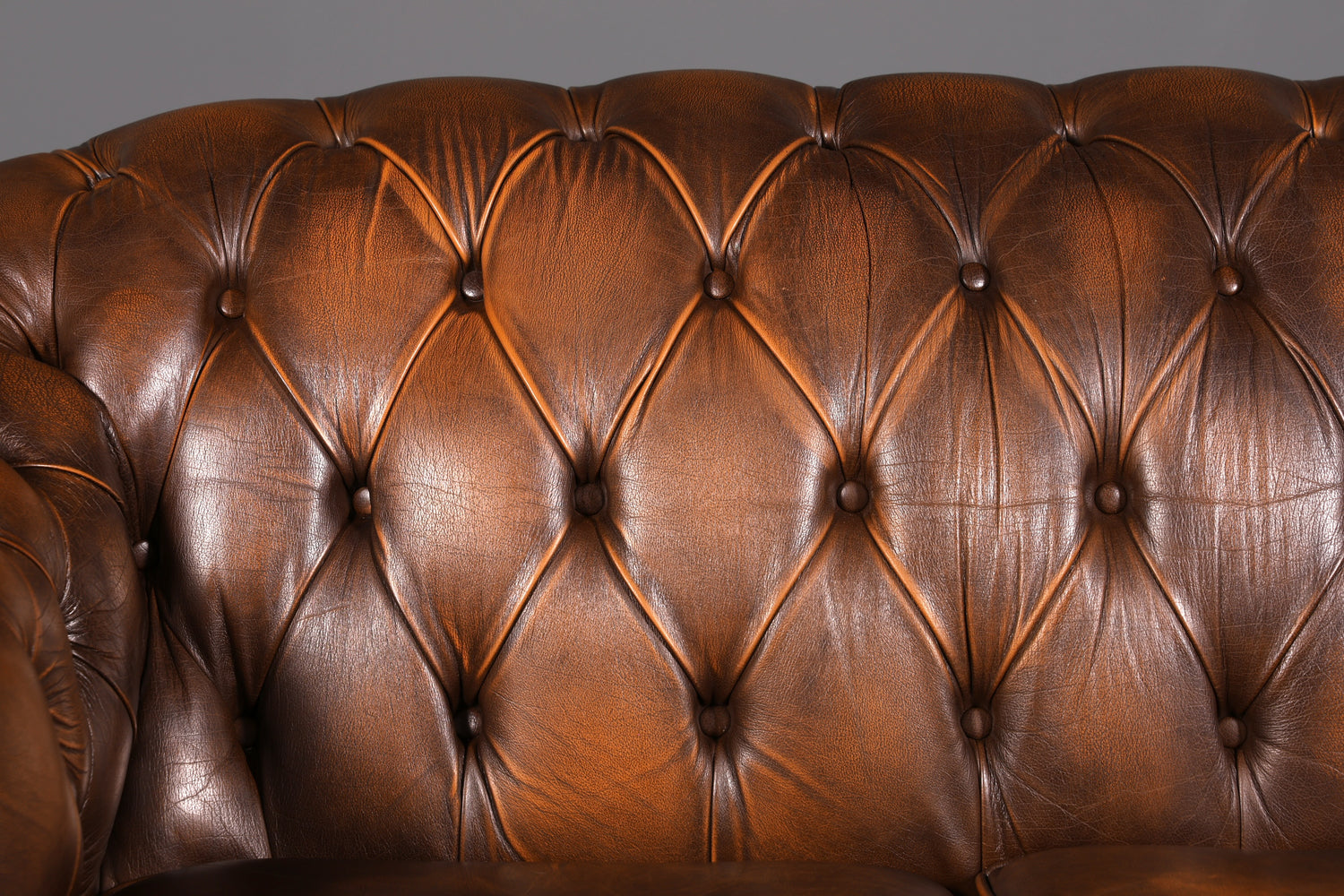 Wunderschöne Original Chesterfield Centurion 2-Sitzer Couch Englisches echt Leder Sofa UK