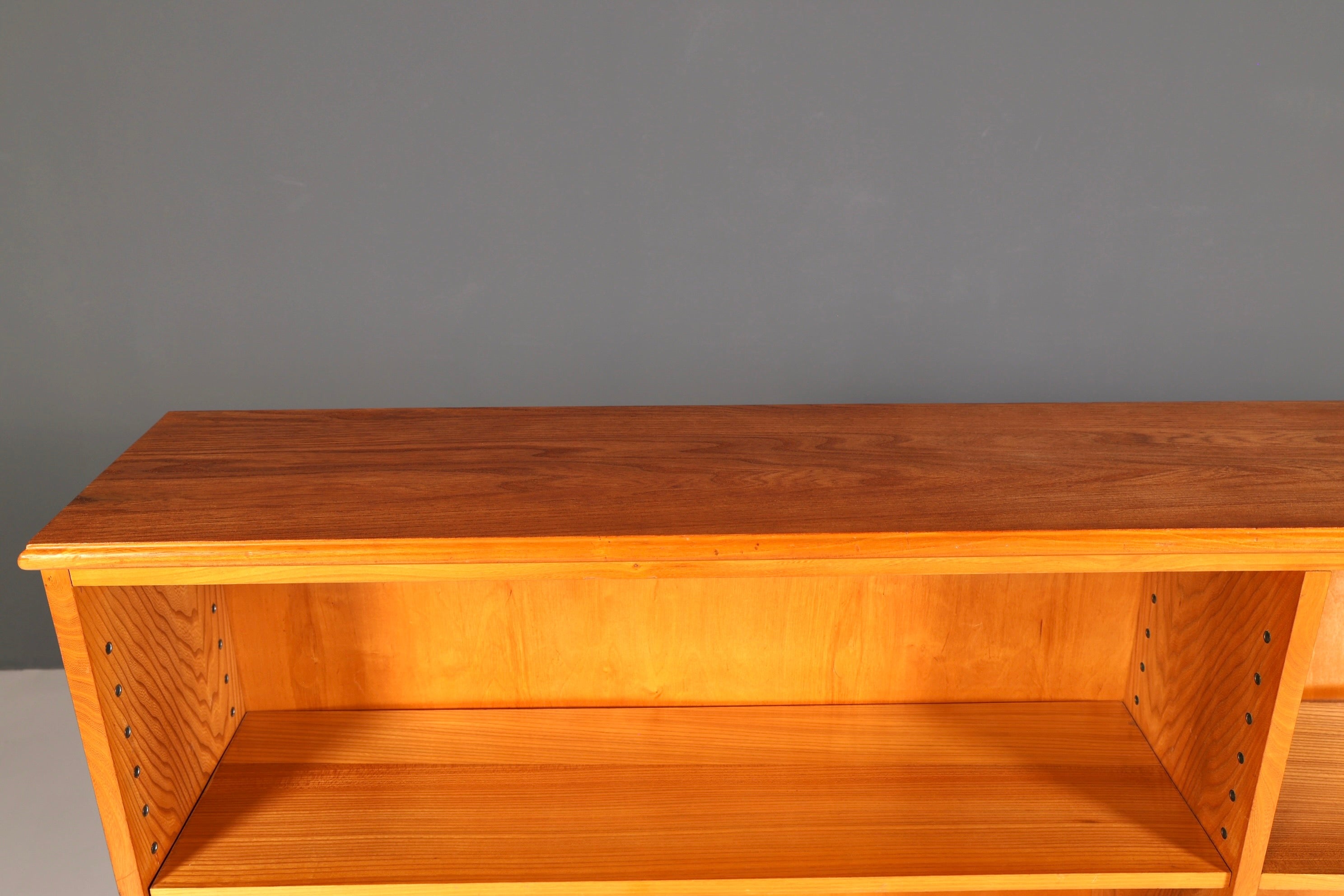 Wunderschönes XXL Mid Century Regal Vintage Bücherregal Schrank Buchablage 60s Bookshelf