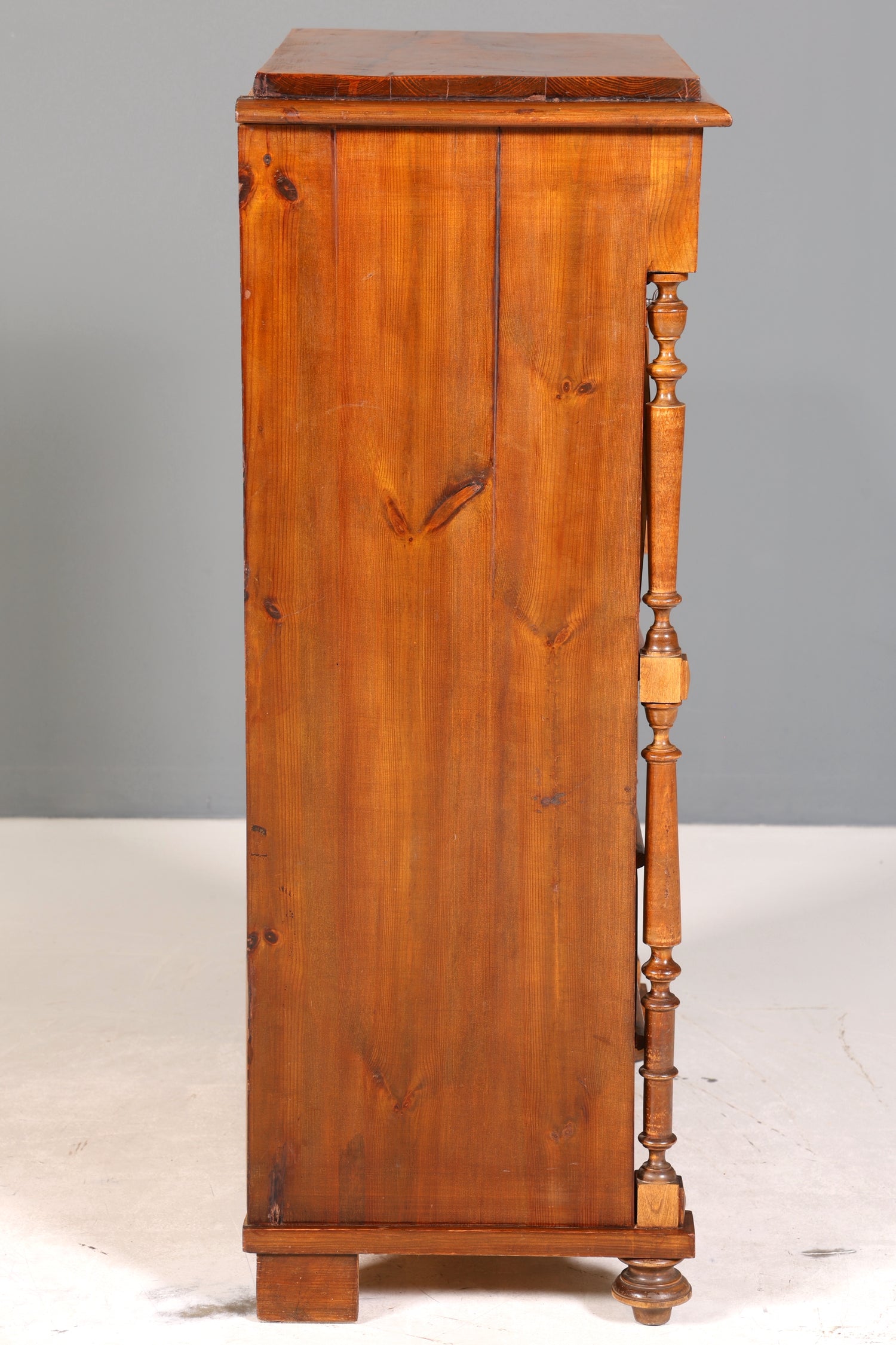 Edler Gründerzeit Sekretär Vertiko Highboard Louis Philippe Kommode um 1880