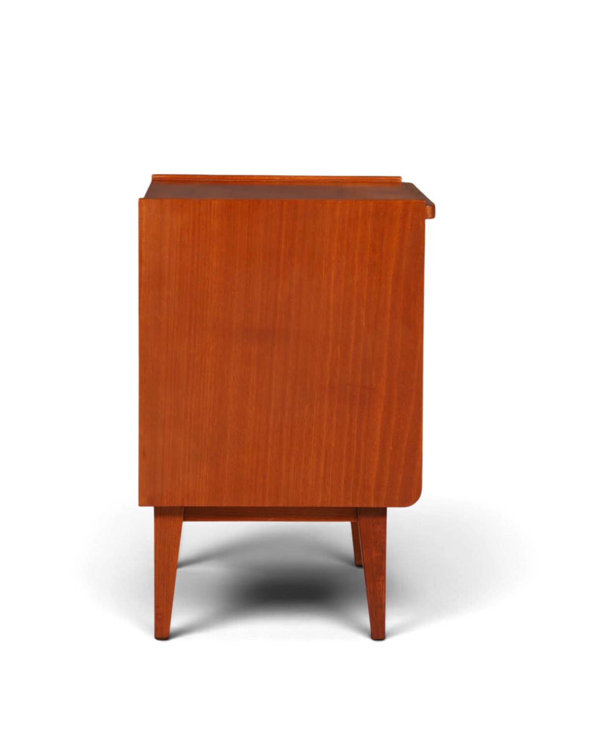 Wunderschöner Mid Century Nachttisch Vintage Danish Design Kommode Beistelltisch Nachtschrank Retro echt Holz 2 von 2