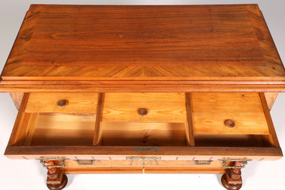 F191 Finish cm Wunderschöne Gründerzeit Kommode Jugendstil Antik Sideboard Schubladenkommode Wäschekommode