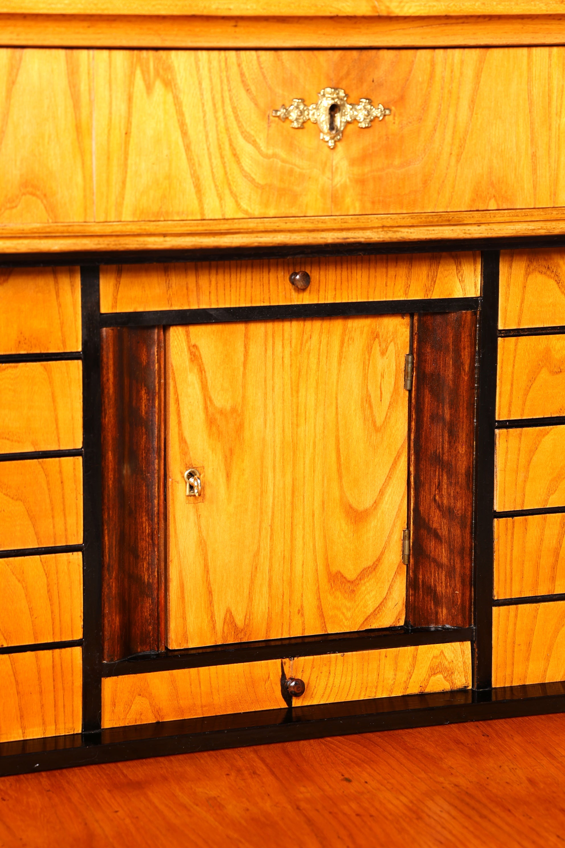 Wunderschöner Antiker Biedermeier Sekretär um 1880 Gründerzeit Echt Holz Schreibsekretär Antik