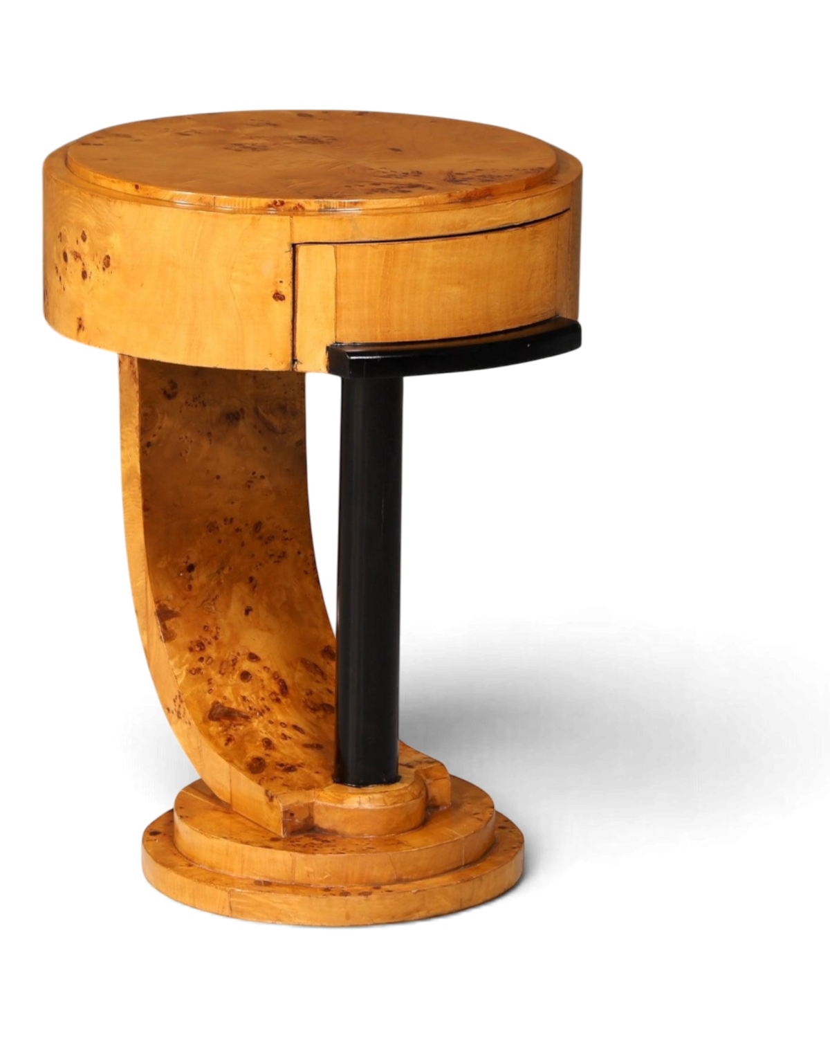 Traumhafter Art Deco Stil Beistelltisch Antik Stil Tisch Luxus Ablagetisch Birke Kommode