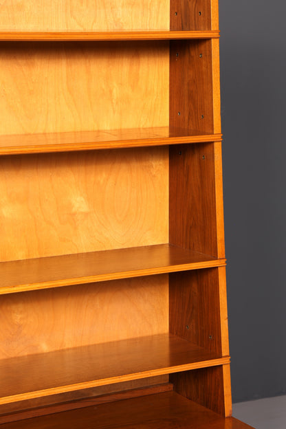 Wunderschöner Mid Century Schrank Highboard Vintage Bücherregal Holz Kommode 60s Designklassiker