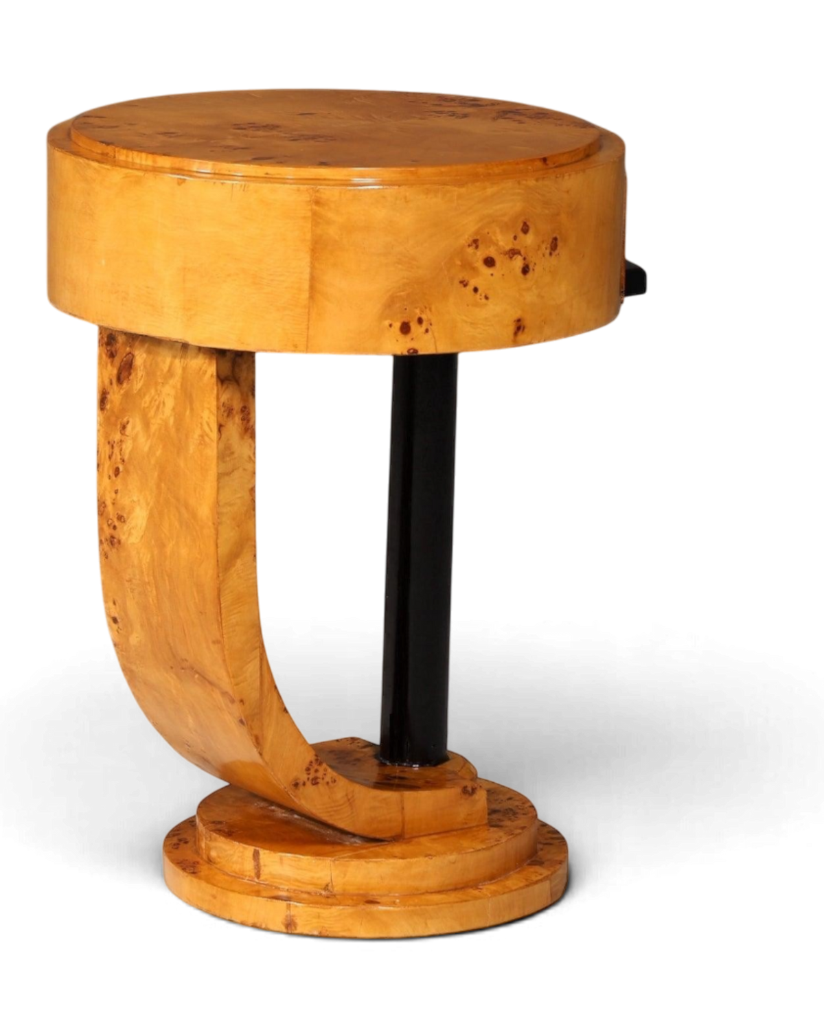 Traumhafter Art Deco Stil Beistelltisch Antik Stil Tisch Luxus Ablagetisch Birke Kommode