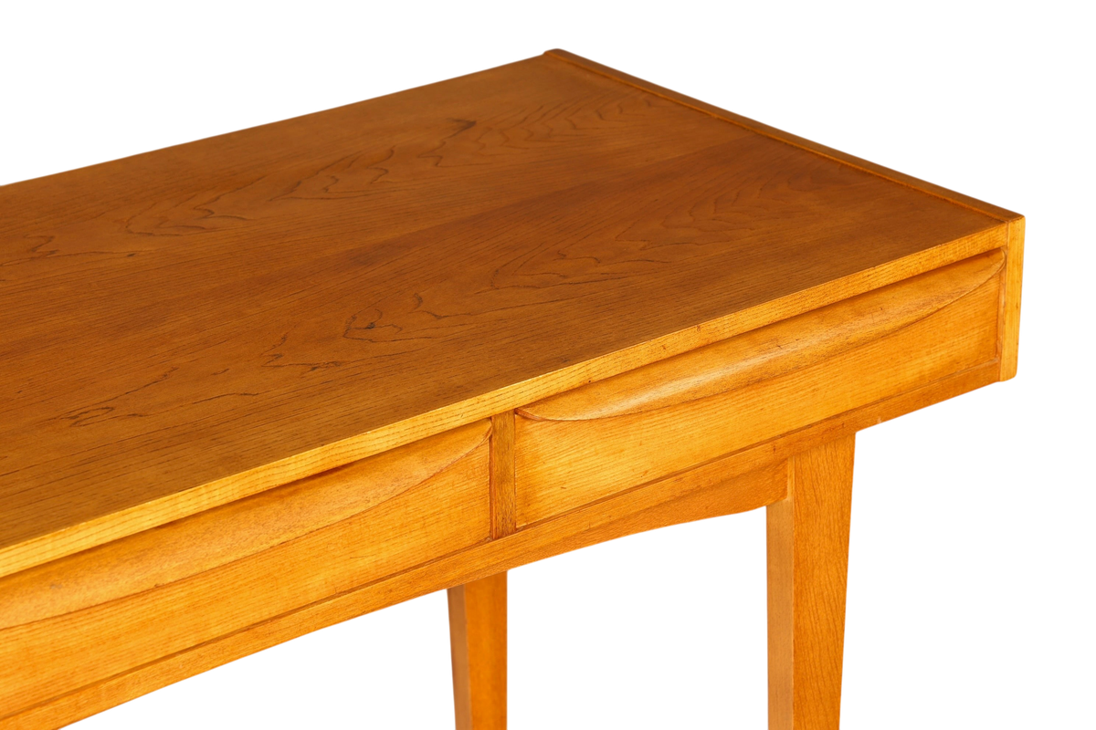Original Hellerau Schreibtisch Modell 602 Mid Century Franz Ehrlich Design Bürotisch Vintage Desk