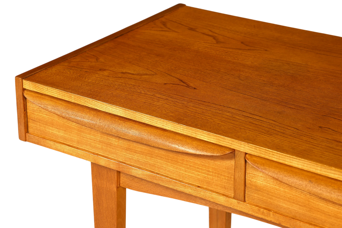 Original Hellerau Schreibtisch Modell 602 Mid Century Franz Ehrlich Design Bürotisch Vintage Desk