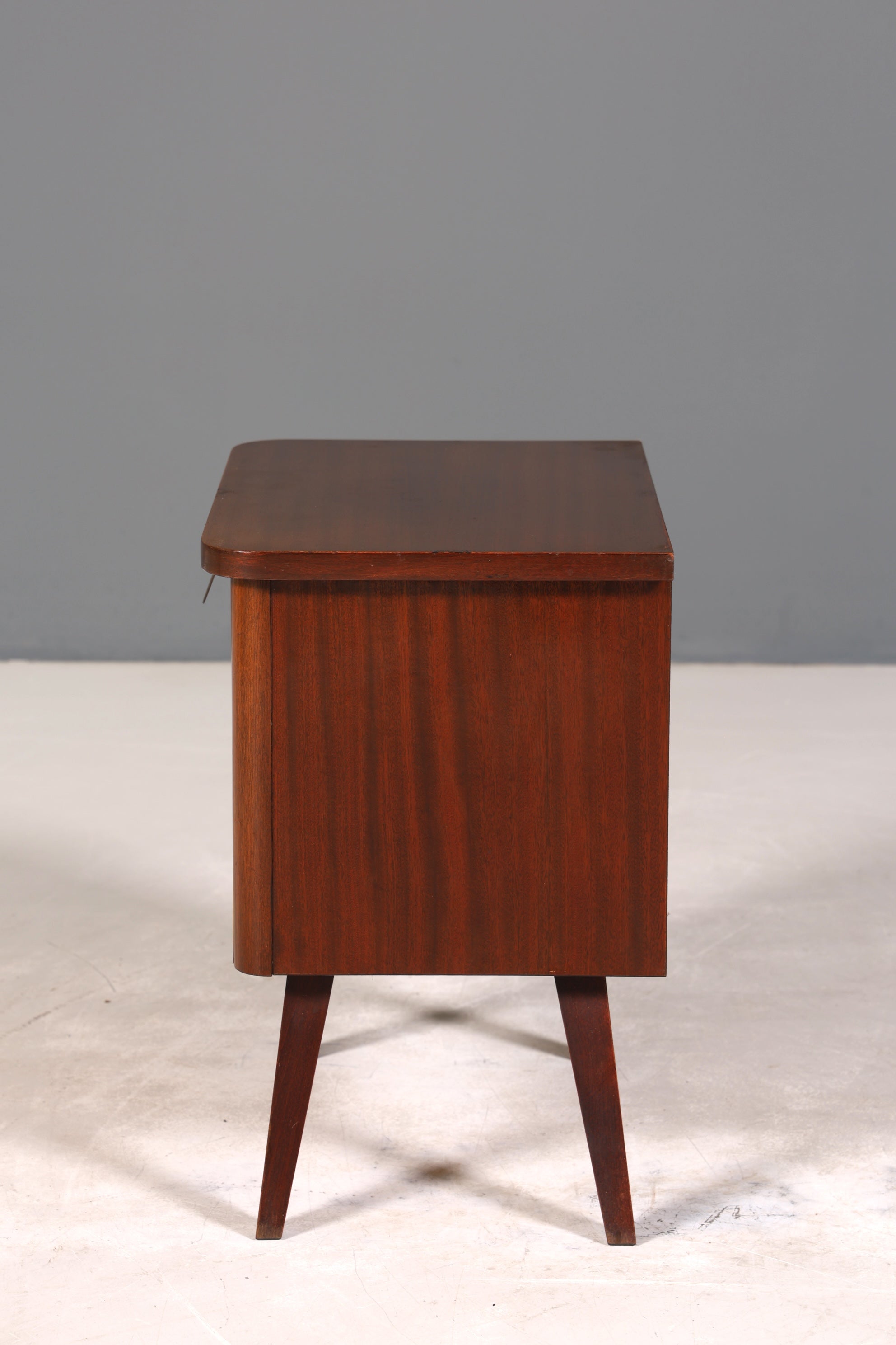 Wunderschöne Mid Century Kommode Vintage Klappschränkchen Retro Nachttisch 1 von 2