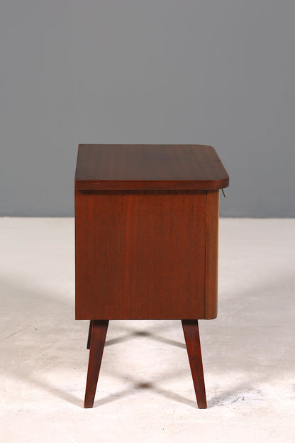 Wunderschöne Mid Century Kommode Vintage Klappschränkchen Retro Nachttisch 1 von 2