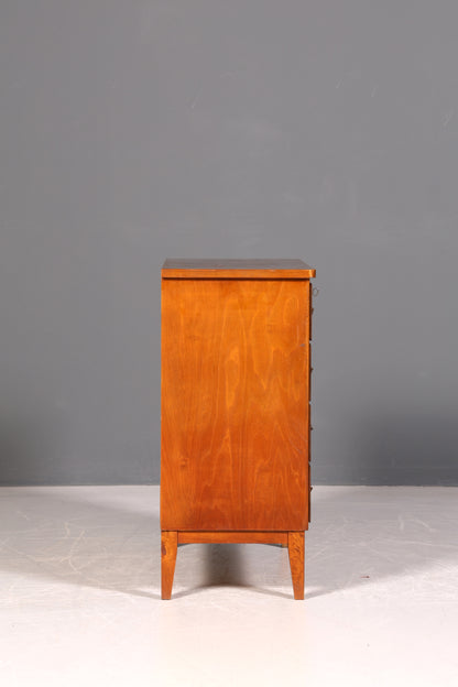 Wunderschöne Mid Century Schubladenkommode Vintage Flurkommode 60s Sideboard Designklassiker Holz