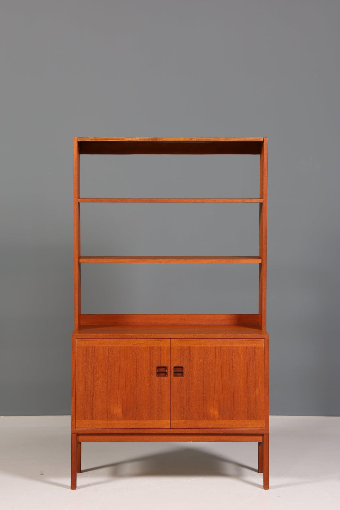 Traumhaftes Mid Century Regal &quot;Made in Denmark&quot; Teak Holz Bücherregal Schrank