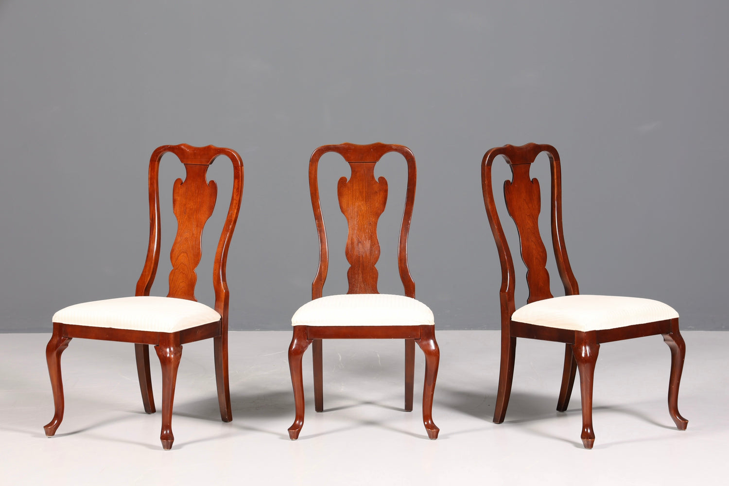 Stilvoller Original Drexel Heritage Stuhl Chippendale USA Sekretär Schreibtisch Stuhl Küchenstuhl 1 von 3